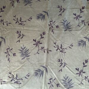 51”x44” Robert Allen vintage Lake Garden velvet fabric